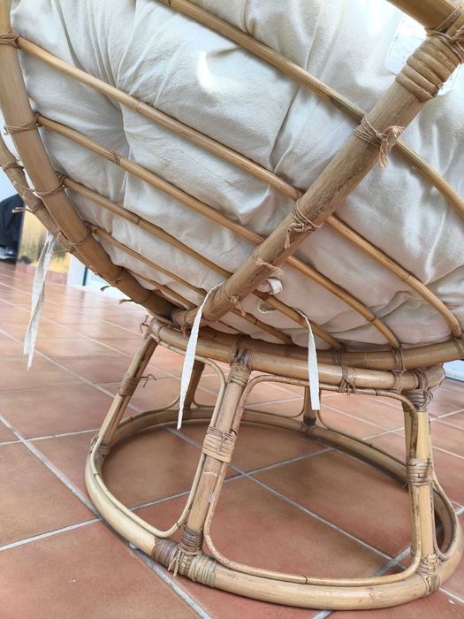 Poltrona natural em bambu