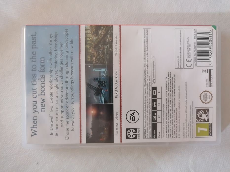 Unravel 2 - switch