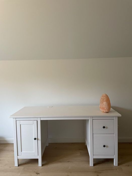 Biurko Hemnes IKEA białe szafka szuflady jak nowe