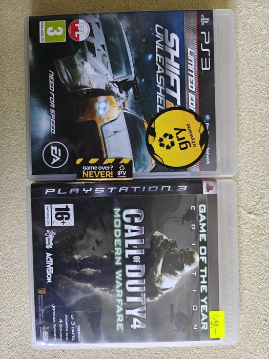Call Of Duty Modern Warfare NFS Shift 2 Unleashed PL