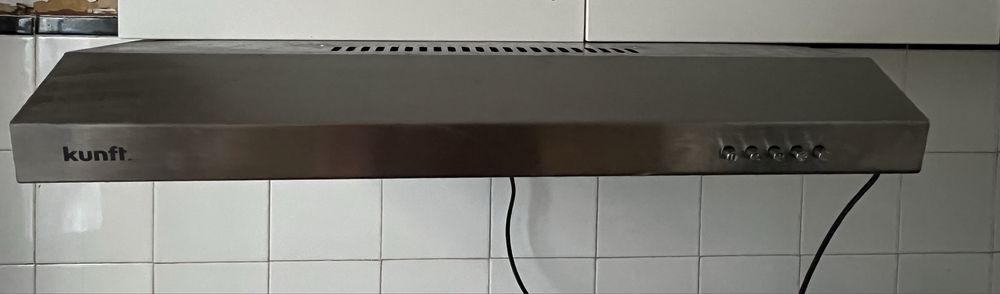 Exaustor Kunft como novo