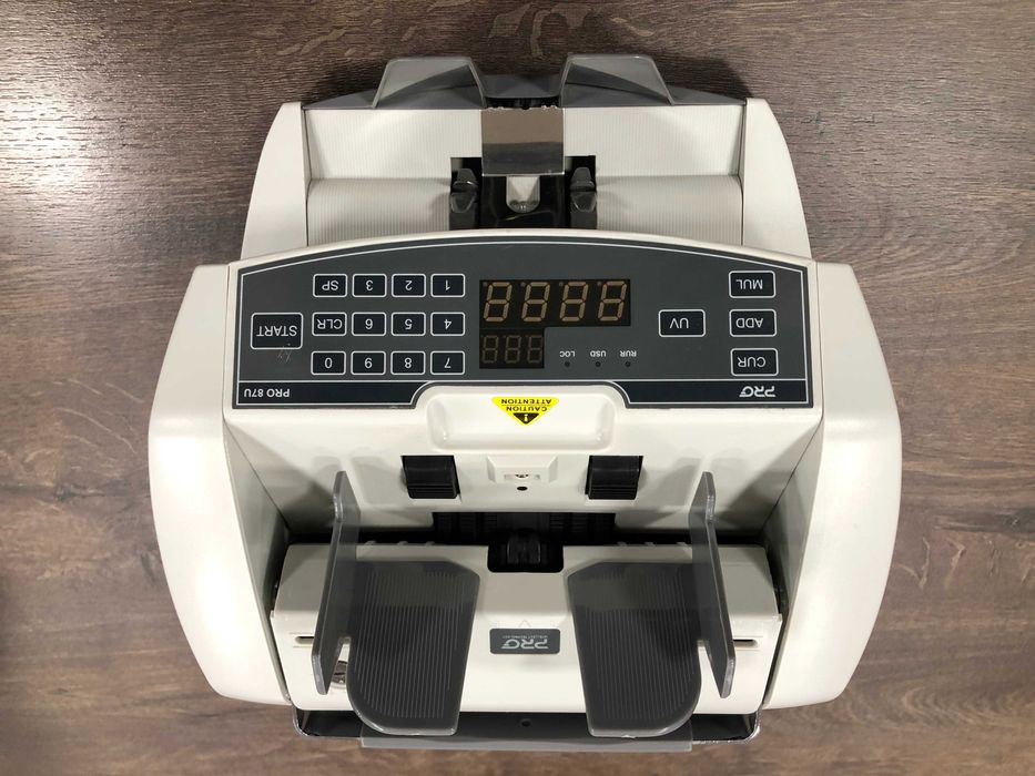 Счётчик банкнот PRO-87U лічильник банкнот PRO 87 машинка для денег счётная машинка пересчёт купюр