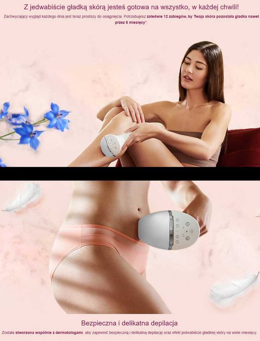 Depilator PHILIPS Lumea Prestige IPL BRI953/00 - do depilacji światłem