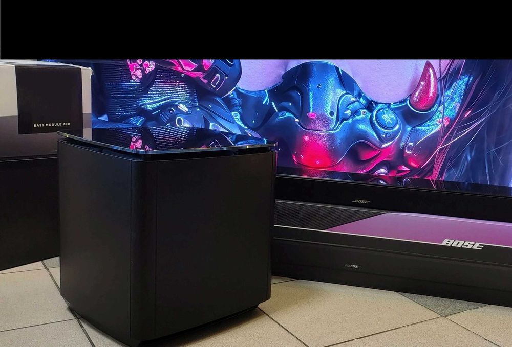 Bose Smart Ultra Soundbar + Bass Module 700 Subwoofer, Jak NOWY!