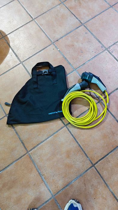 Cabo carregamento carro plug in