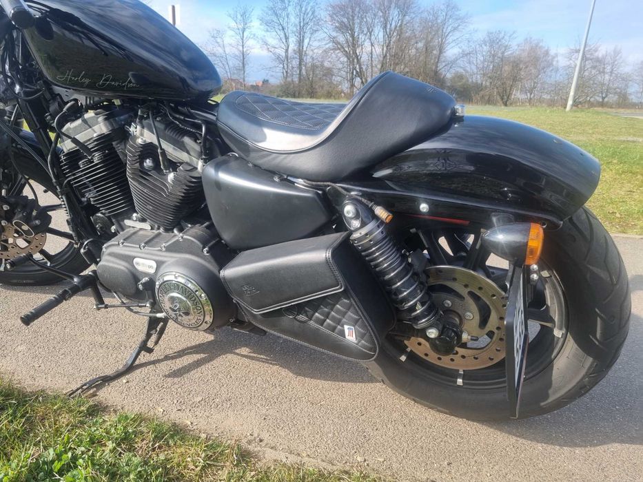 Sakwa torba boczna Harley Davidson Sportster XL1200 Xl883 Iron 48 Forghty Eight