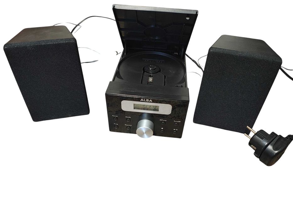 Mini wieża Alba radio, odtwarzacz CD, kolumny