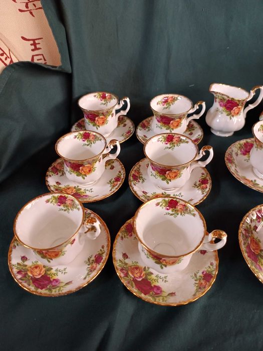 Serviço Chá Café Royal Albert Old Country Roses