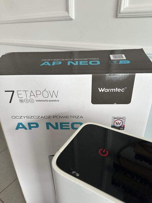 Oczyszczacz powietrza Warmtec AP Neo do 100m2 WiFi 7 etapów