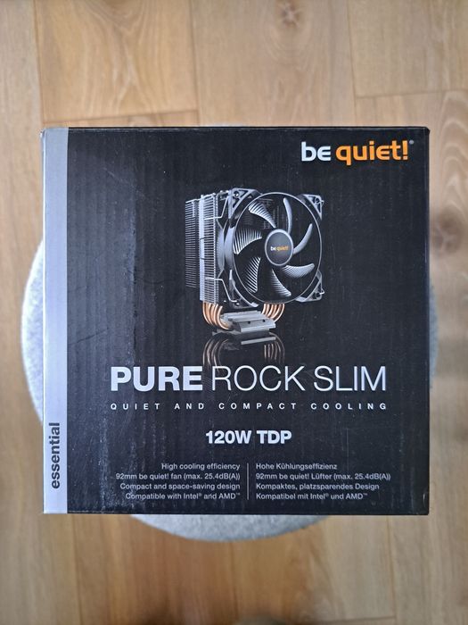 chłodzenie procesora/cpu be qiuet pure rock slim