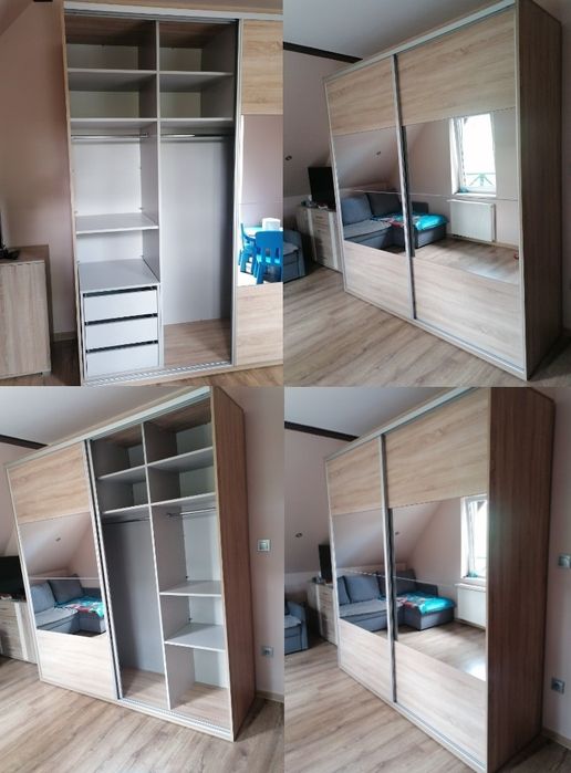 Skręcanie i montaż mebli z paczek.