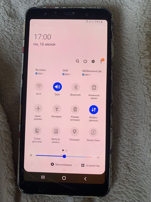 samsung a7 2018 4/64 идеал