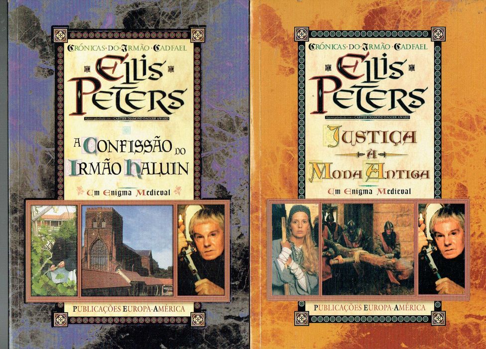 9757  Livros de Ellis Peters 2  Publicações Europa-América