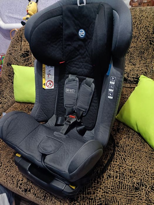 Дитяче Автокрісло ME 1041 BRAVO ISOFIX Royal Black