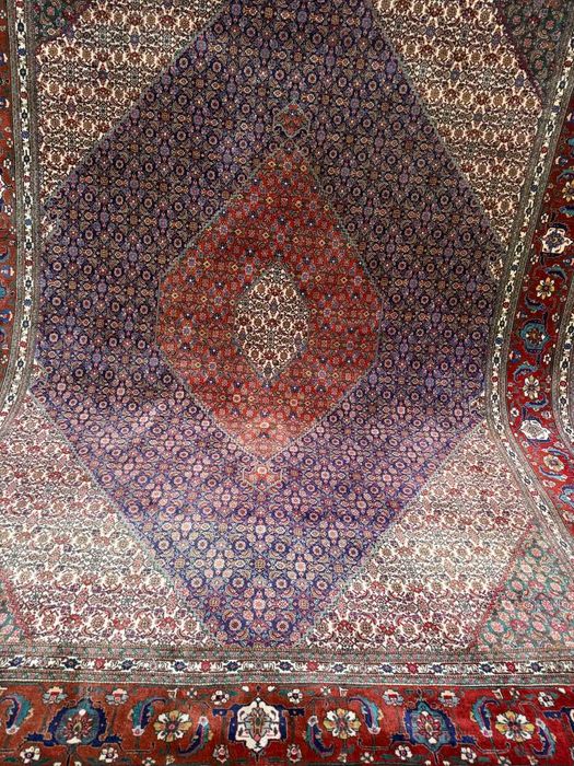 Kaszmirowy r.tkany dywan perski Bidjar 400x300 galeria 40 tyś