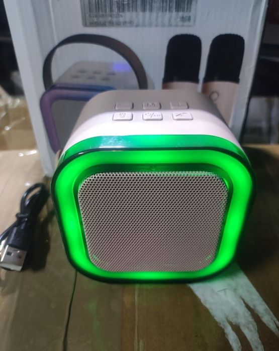 Karaoke Mini coluna com micro