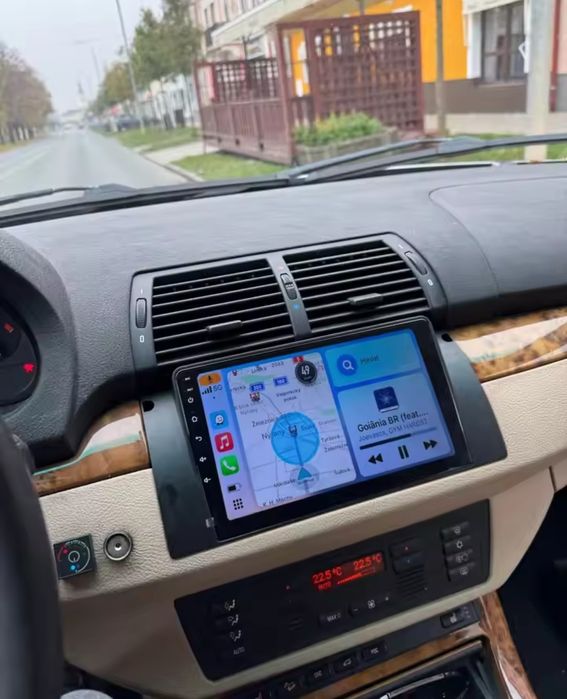 Rádio Android 14 com GPS BMW E39/X5 (Artigo Novo)