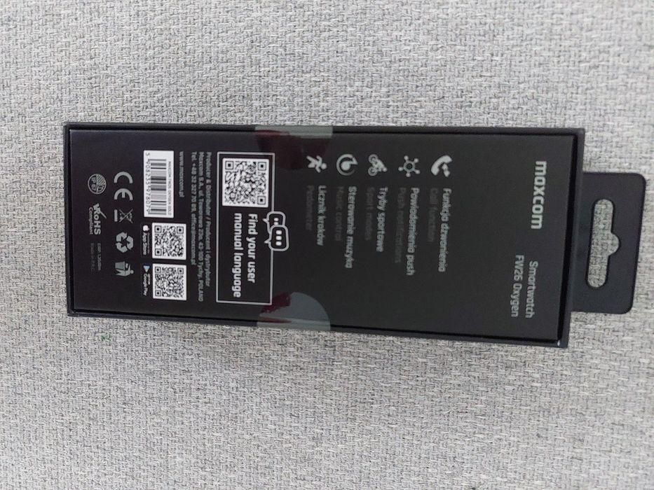 Zegarek Smartwatch Maxcom FW26 Oxygen  Różowy nowy