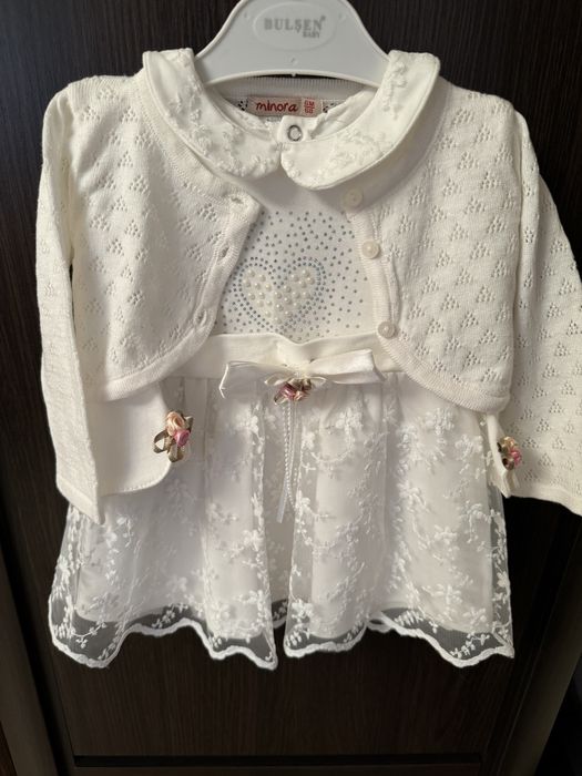 Сукня, сукня на хрестини, плаття, платтячко, платье на крестины 3-6 м.