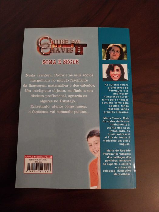 “Clube das Chaves Soma e Segue” (Volume 6), de Maria Teresa Maia Gonzalez e Maria do Rosário Pedreira