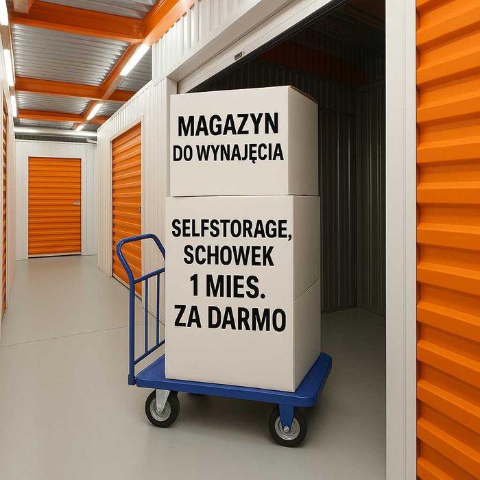 Przechowaj rzeczy za 1 zł! Magazyn/Kontener do wynajęcia, na wynajem!
