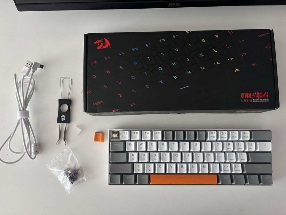 Клавіатура Redragon L61-B RGB 60%