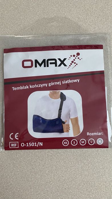 Temblak na rękę regulowany siatkowany XL