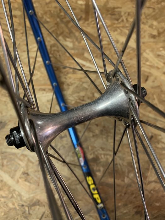 Grupa szosowa Campagnolo Veloce 9s z kołami szosa retro