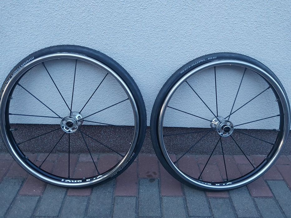 Koła do wózka inwalidzkiego aktywnego Spinergy spox 24 cale