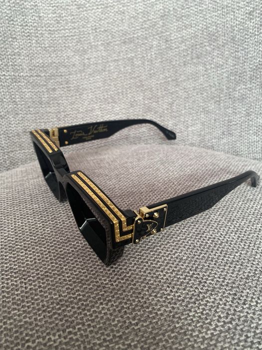 Okulary męskie Louis Vuitton Millionaires Sunglasses Black