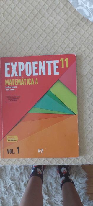 Livros Expoente matemática 11 - 3 volumes + livro de exercícios exame
