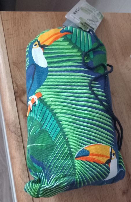 Nowy hamak w pokrowcu