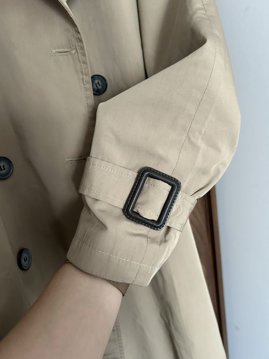 Тренч-пальто на підкладці,  кольору мокко