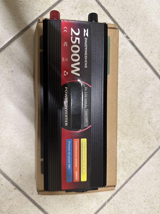 Інвертор для дому 1000 W / 12V-220V