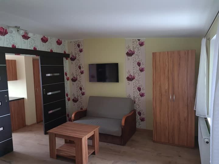 Pensjonat Kama blisko morza z parkingiem