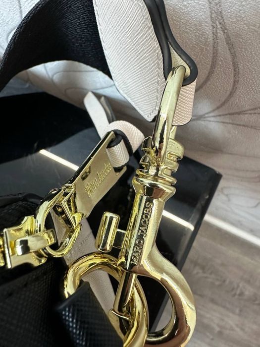 Нова Шкіряна Сумка Marc Jacobs The Snapshot New Cloud White Multi