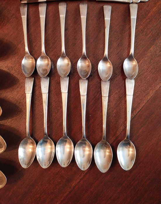 Faqueiro em prata da Topázio modelo Caninhas