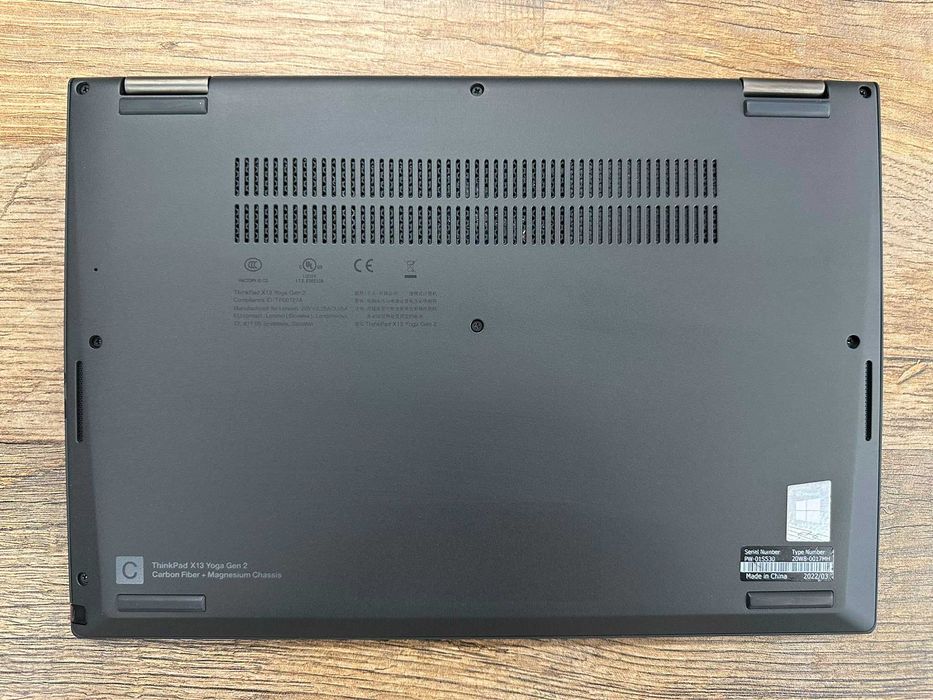 Laptop Lenovo ThinkPad X13 Yoga Gen 2 i5-1135G7/16GB/512GB/DOTYK/RYSIK stan bdb gwarancja