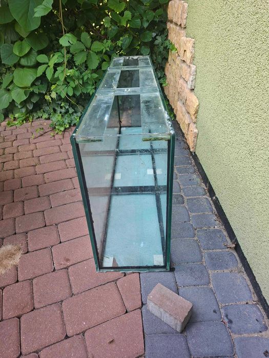 Podłużne akwarium szklane ~142L