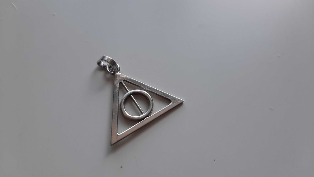 Wisiorek Insygnia Śmierci Harry Potter Srebro 925