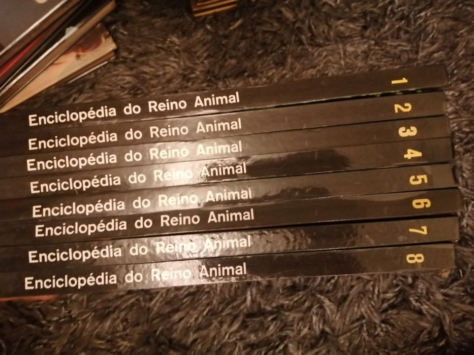 Enciclopédia Reino Animal- 8 volumes