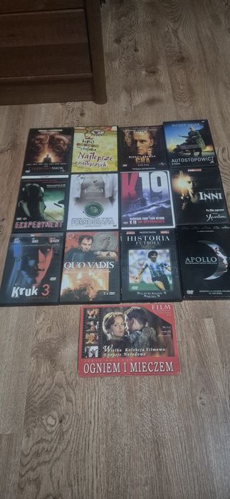 Filmy dvd zestaw