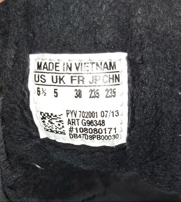 Замшевые сапоги/ угги/ дутики adidas 23,5