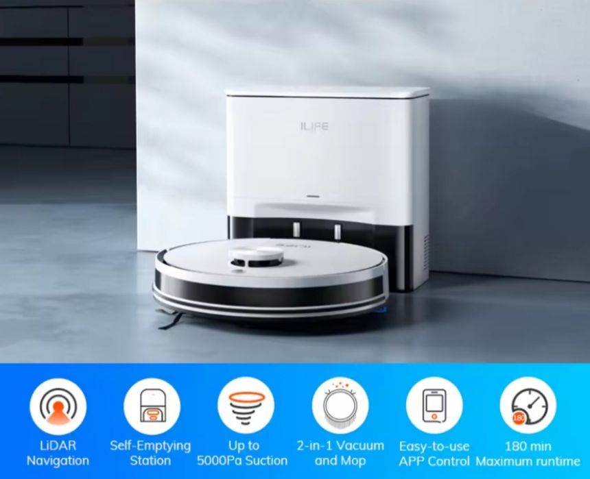 Робот-пилосос ILIFE A30 Pro