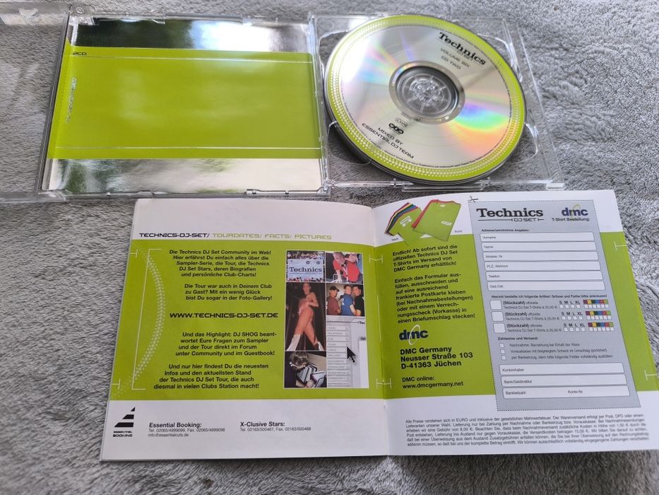 TECHNICS DJ SET vol.6 Unikat stan perfekcyjny