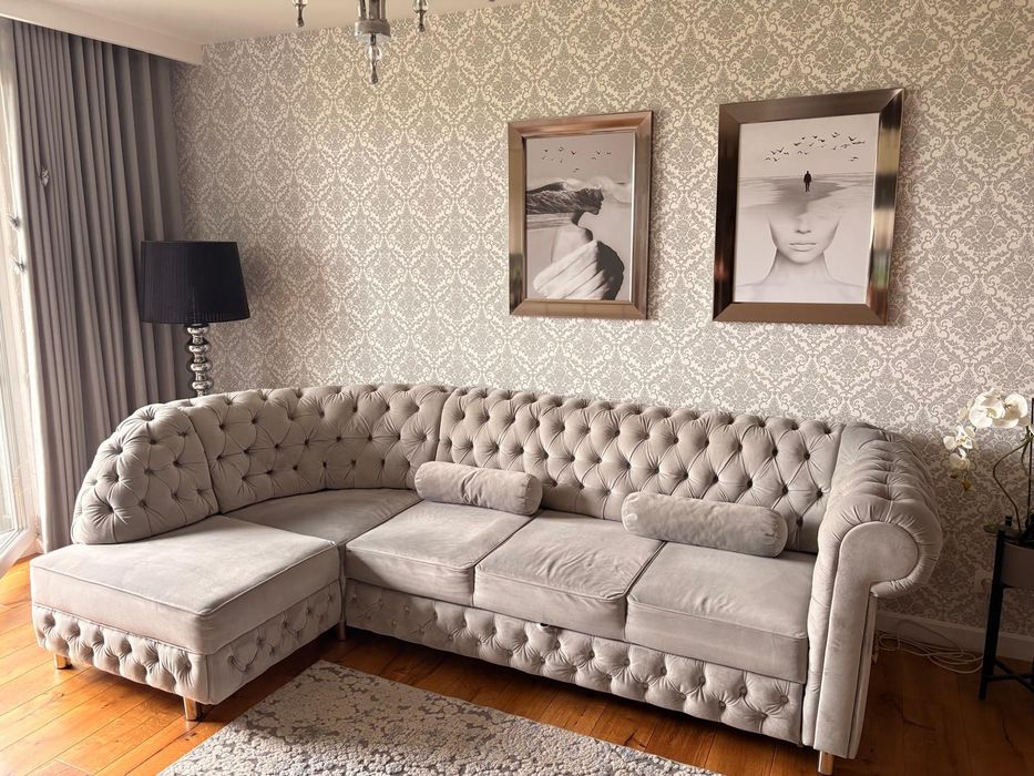 Sylowy narożnik Chesterfield