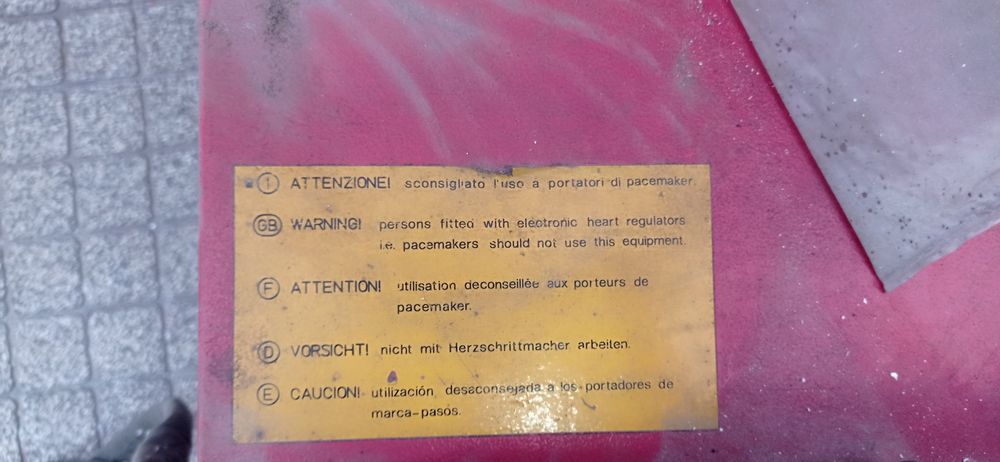 Aparelho de soldar TIG profissional em óptimo estado