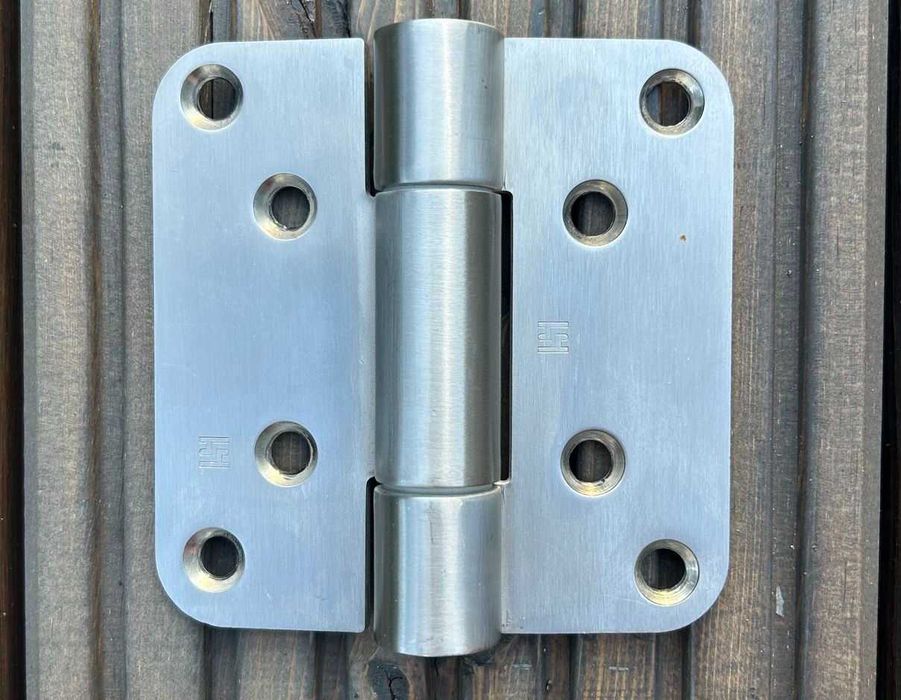 Zawias nierdzewny 10cmx10cm - solidny