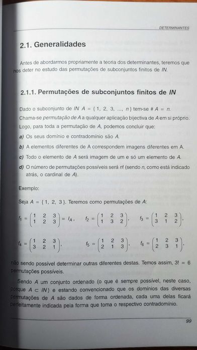 Livro | Álgebra Linear - Matrizes e determinantes (vol. 1)
