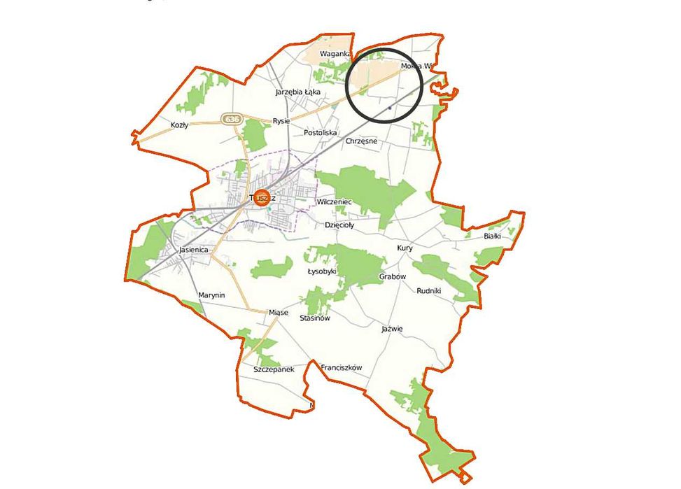 Syndyk sprzeda działki (w tym zabudowaną) we wsi Szymanówek